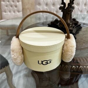 UGG Cream Winter Hat Plush Accessory